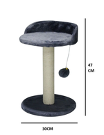 Cat Tree Tower for Indoor Cats with Plush Perch alternate 2