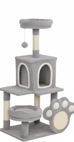 Large Cat Tree Tower with Plush Perch alternate 7