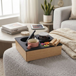 Wooden Couch Cup Holder Tray for Living Room alternate 5