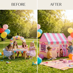 Kids Ice Cream Bakery Play Tent - Pink alternate 4