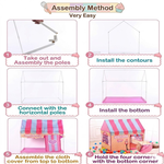 Kids Ice Cream Bakery Play Tent - Pink alternate 8