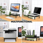 Metal Monitor Stand Riser with Drawer alternate 6