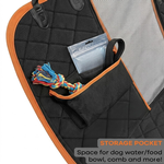 Waterproof Dog Car Seat Cover Hammock Black Nylon alternate 7