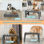 Raised Dog Bowl Stand Adjustable Height alternate 2
