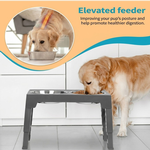 Raised Dog Bowl Stand Adjustable Height alternate 5