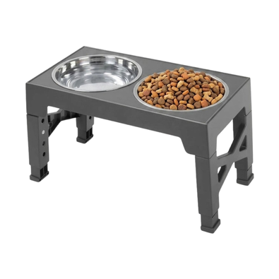 Raised Dog Bowl Stand Adjustable Height cover