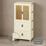 3 Tier Foldable Wardrobe Storage Cabinet alternate 7