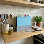 4 Pack Colour Coded Cutting Board Set alternate 8