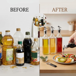 4 pack Glass Oil Dispenser Bottle 500ml alternate 4
