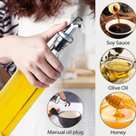 4 pack Glass Oil Dispenser Bottle 500ml alternate 6
