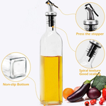 4 pack Glass Oil Dispenser Bottle 500ml alternate 7