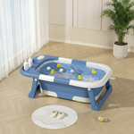 Foldable Baby Bath Tub - Blue alternate 1