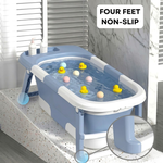 Foldable Baby Bath Tub - Blue alternate 6