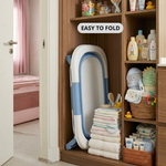 Foldable Baby Bath Tub - Blue alternate 8