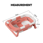 Foldable Baby Bath Tub - Pink alternate 2