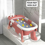 Foldable Baby Bath Tub - Pink alternate 6