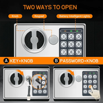 Electronic Safe Box with Keypad Lock Metal alternate 2