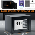 Electronic Safe Box with Keypad Lock Metal alternate 3