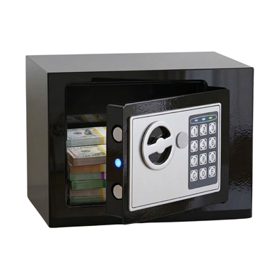 Electronic Safe Box with Keypad Lock Metal cover
