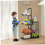 3-Tier Ball Storage Rack for Home and Garage alternate 1