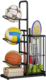 3-Tier Ball Storage Rack for Home and Garage alternate 7