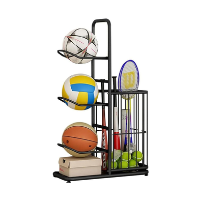 3-Tier Ball Storage Rack for Home and Garage cover