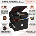Fireproof Office Box with Lock alternate 2