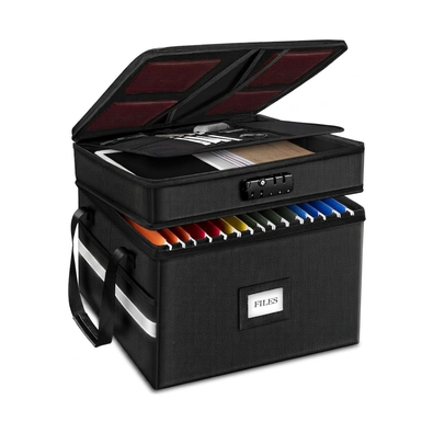 Fireproof Office Box with Lock cover