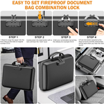 Fireproof Document Box with Lock alternate 6