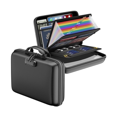 Fireproof Document Box with Lock cover