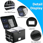 Fireproof Document Box Collapsible - Black alternate 5