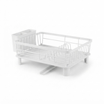 Dish Drying Rack with Drainboard - White alternate 8