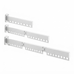 3-Fold Wall Mounted Clothes Drying Rack - White alternate 8