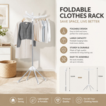 Folding Clothes Drying Rack with Rotatable Arms alternate 2