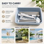 Folding Clothes Drying Rack with Rotatable Arms alternate 6