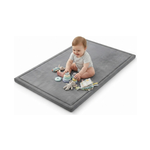 Baby Play Mat Thick Foam - 150x100cm - Grey