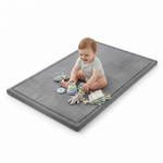 Baby Play Mat Thick Foam - 200x150cm - Grey alternate 7