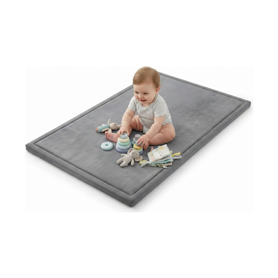 Baby Play Mat Thick Foam - 200x150cm - Grey cover