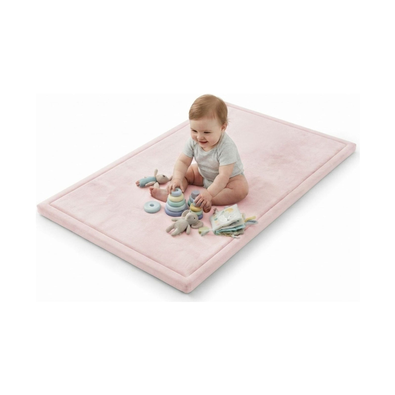 Baby Play Mat Thick Foam - 150x100cm - Pink cover