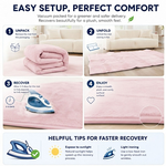 Baby Play Mat Thick Foam - 200x150cm - Pink alternate 6
