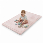 Baby Play Mat Thick Foam - 200x150cm - Pink alternate 7