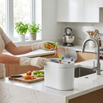 7L Motion Sensor Bin Slim Design - White alternate 4