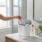 7L Motion Sensor Bin Slim Design - White alternate 8