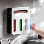 Food Storage Bag Organiser - 4 Compartment alternate 1