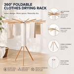 Tripod Clothes Drying Rack with 16 Rods alternate 6