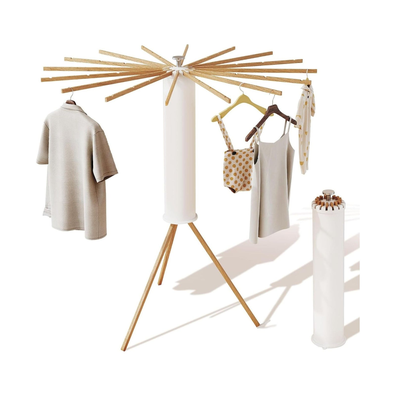 Tripod Clothes Drying Rack with 16 Rods cover