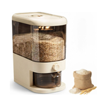 Rice Dispenser 5kg Press Button Storage Container