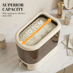Rice Dispenser 5kg Press Button Storage Container alternate 3