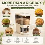 Rice Dispenser 5kg Press Button Storage Container alternate 7