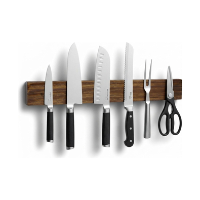 Magnetic Knife Holder Wall Mounted Wood Strip cover